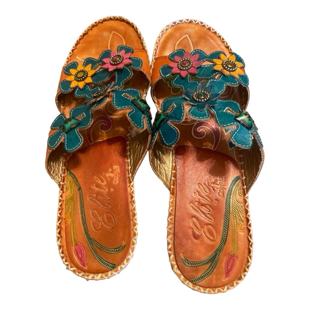 Elite by Corkys Floral Sandals - Picture 2 of 6